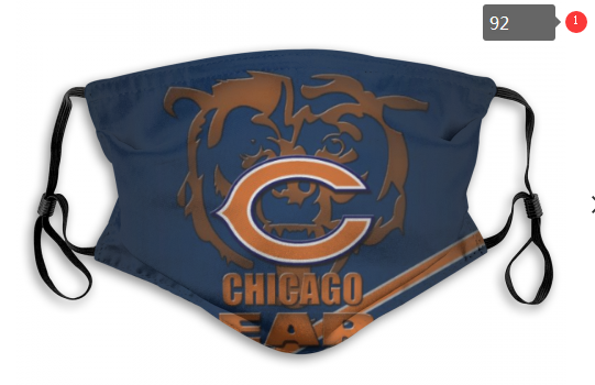 NFL Chicago Bears #4 Dust mask with filter